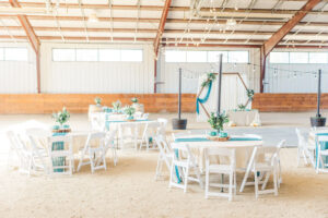 Elko venue, chairs inside the venue 