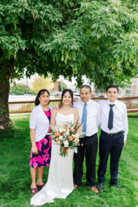 Family Portraits with brides family