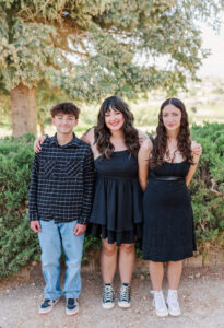 girls smiling