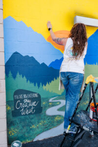 Creative West painting