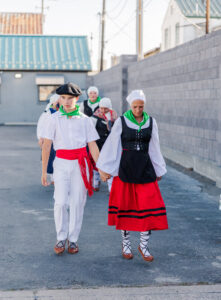 Elko Basque Festival kids dancing and hopping