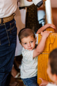 Elko Catholic Church boy standing
