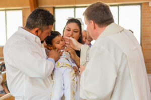 getting baptized 