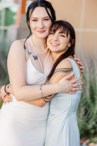 Elko Conference Center friends hugging