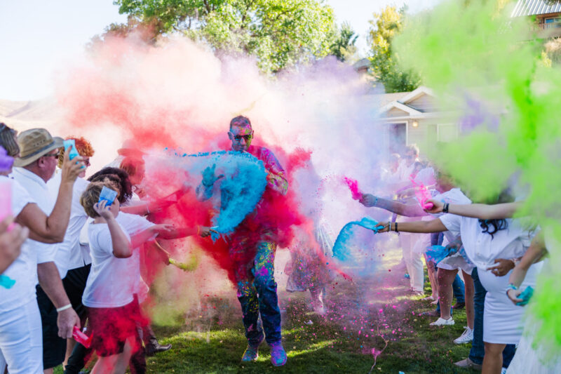 Holi at Maggie Creek Ranch