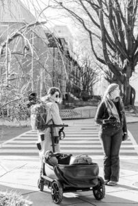 Washington, D.C. Friends hanging out