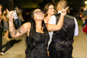 lady getting down dancing
