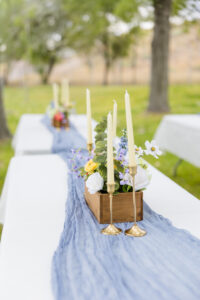 flowers on table