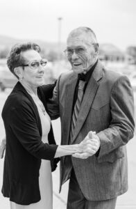 grandparents dancing