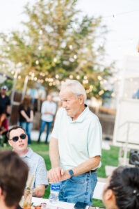 man giving speech 